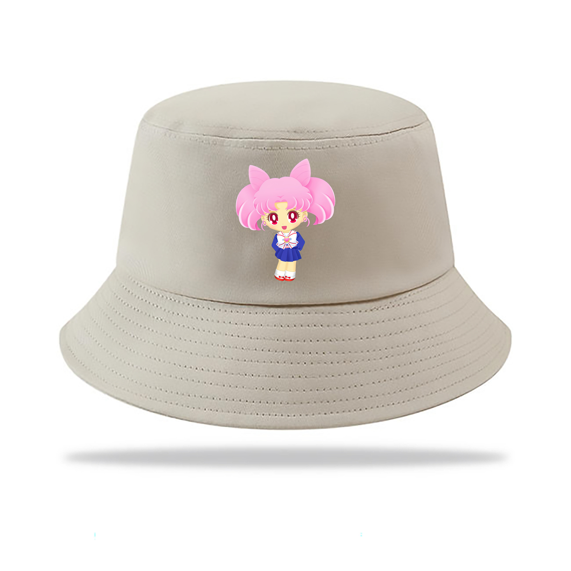 （画像用） 美少女戦士セーラームーン ちびうさ Sailor Moon Chibiusa Tsukino Usagi Small Lady Serenity アウトドア日除けバケットハット